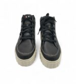 Adidasi dama Fila 40, imitatie de piele, negru - imagine 2