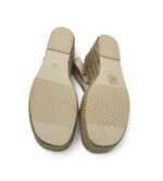 Sandale dama Farnco Banetti 39, imitatie de piele, crem - imagine 5