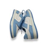 Adidasi (replica) NIke dama 39 , imitatie de piele, alb albastru - imagine 3