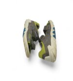 Sandale copii Superfit 26, piele intoarsa, gri - imagine 4