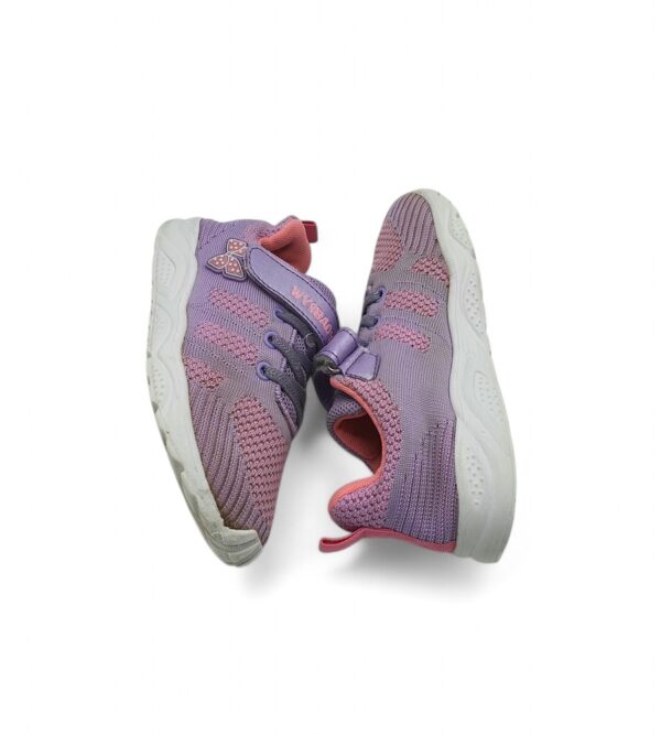 Adidasi copii Wysbaoshu 31, imitatie de piele, mov roz - imagine 4