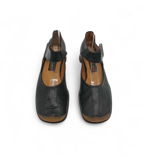 Pantofi dama Everybody 36, imitatie de piele, negru - imagine 3