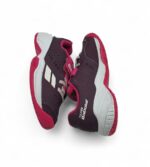 Adidasi copii Babolat 32 imitatie de piele , material textil, negru roz - imagine 4