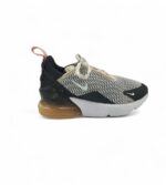 Adidasi copii Nike 32, material textil, negru alb