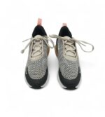 Adidasi copii Nike 32, material textil, negru alb - imagine 3