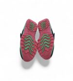 Adidasi copii Be Mega 28, material textil, imitatie de piele, negru albastru roz - imagine 5