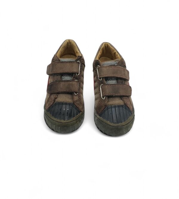 Adidasi copii Naturino 23  piele, material textil, maro - imagine 3