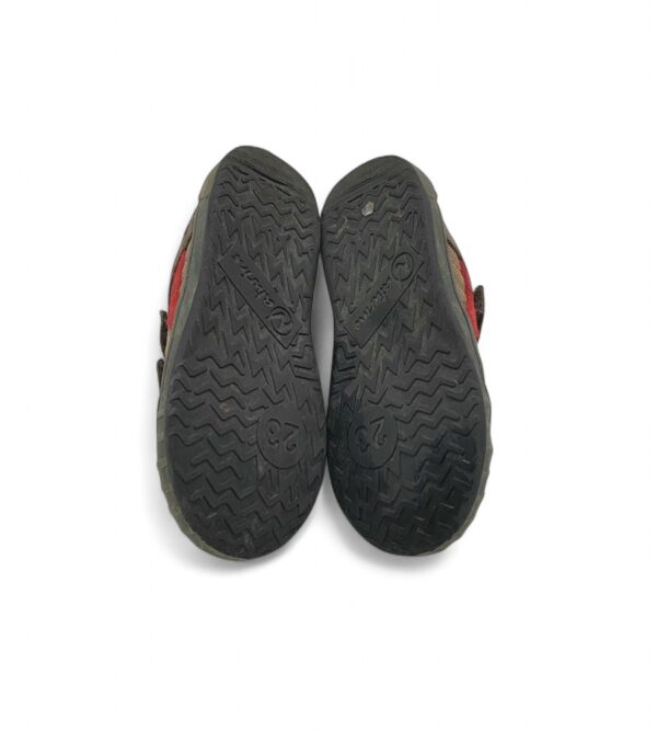 Adidasi copii Naturino 23  piele, material textil, maro - imagine 5