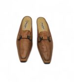Saboti dama Paul Green 39, piele, maro - imagine 3