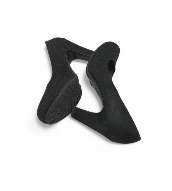 Pantofi dama Never 2 Hot 37, material textil, negru - imagine 4