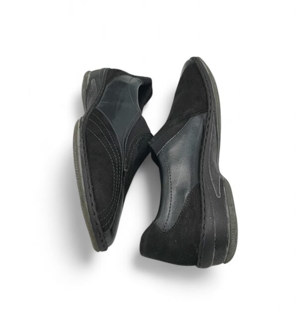 Pantofi dama Ara 40, material textil, piele, negru - imagine 4