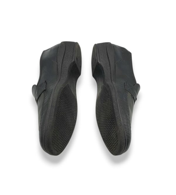 Mocasini dama 41, imitatie de piele, negru - imagine 4