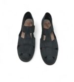 Sandale dama Rieker 39, piele, negru - imagine 3