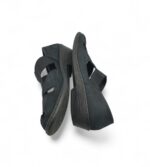 Sandale dama Rieker 39, piele, negru - imagine 4