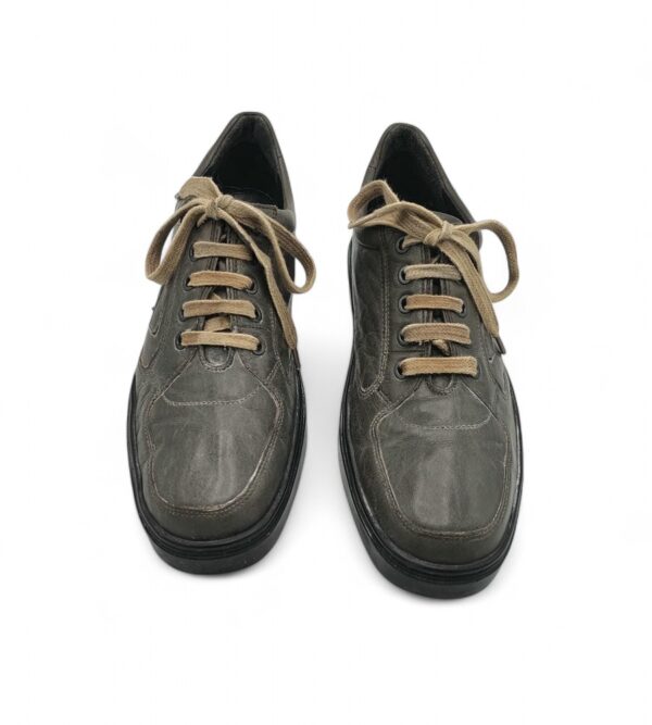 Adidasi barbati Strober 41 piele, gri - imagine 3