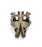 Sandale dama Caprice 42, piele, crem - imagine 4