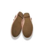 Balerini copii Funky 31 imitatie de piele, roz - imagine 5