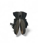 Mocasini dama Misu 38, piele intoarsa , negru - imagine 4