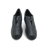 Pantofi dama Rohde 41, piele, negru - imagine 3