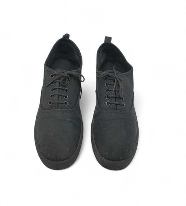 Tenisi dama H&M 41, material textil, negru - imagine 3