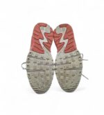 Adidasi dama Nike 36, piele, material textil, alb gri - imagine 4