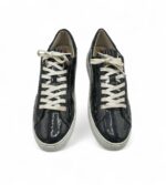 Adidasi barbati Post 40, imitatie de piele, negru - imagine 3
