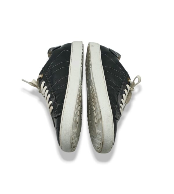 Adidasi barbati Post 40, imitatie de piele, negru - imagine 4