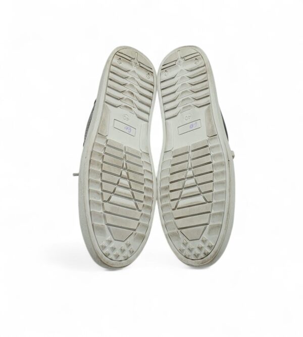 Adidasi barbati Post 40, imitatie de piele, negru - imagine 5
