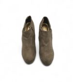Botine dama City Line 38 material textil, bej - imagine 3