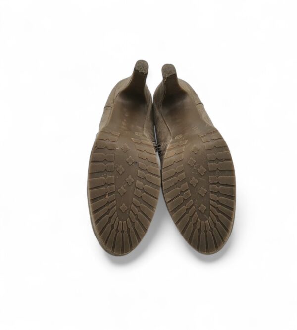 Botine dama City Line 38 material textil,  bej - imagine 5