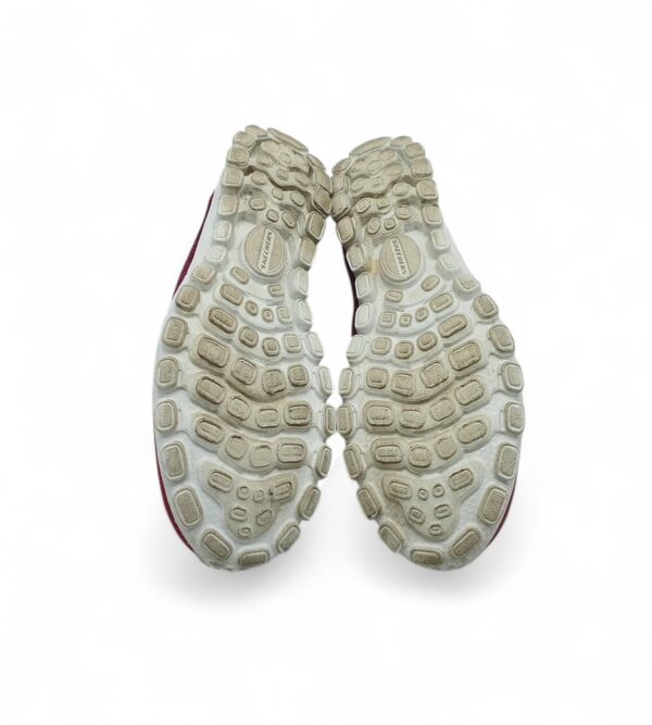 Espadrile dama Skechers 38 material textil, roz - imagine 5