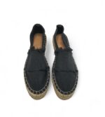 Espadrile dama South Beach 39, material textil, negru - imagine 3
