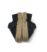 Espadrile dama South Beach 39, material textil, negru - imagine 4