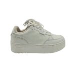 Adidasi dama Pull&Bear 36 imitatie de piele, alb