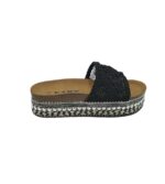 Saboti dama Taxi 36 material textil, negru