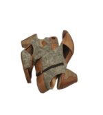 Botine dama de vara Tamaris 37, material textil, maro gri - imagine 4