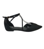 Sandale dama Asos 42 material textil, negru