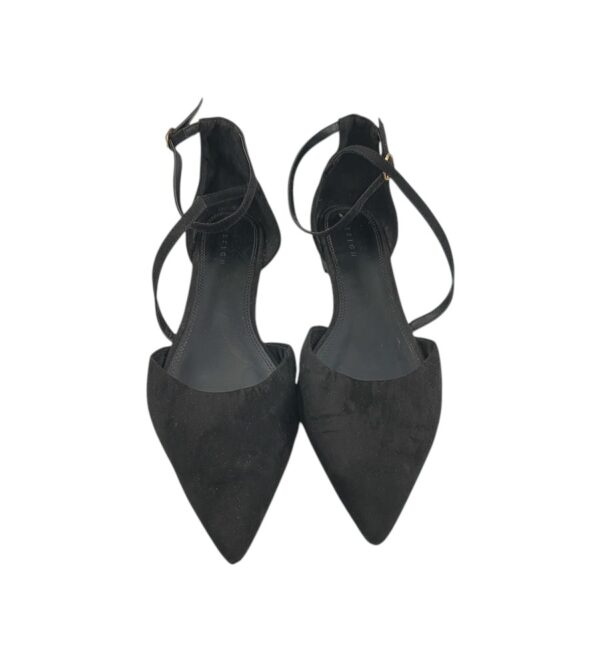 Sandale dama Asos 42 material textil, negru - imagine 3