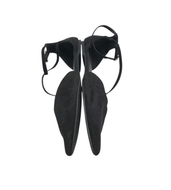 Sandale dama Asos 42 material textil, negru - imagine 4