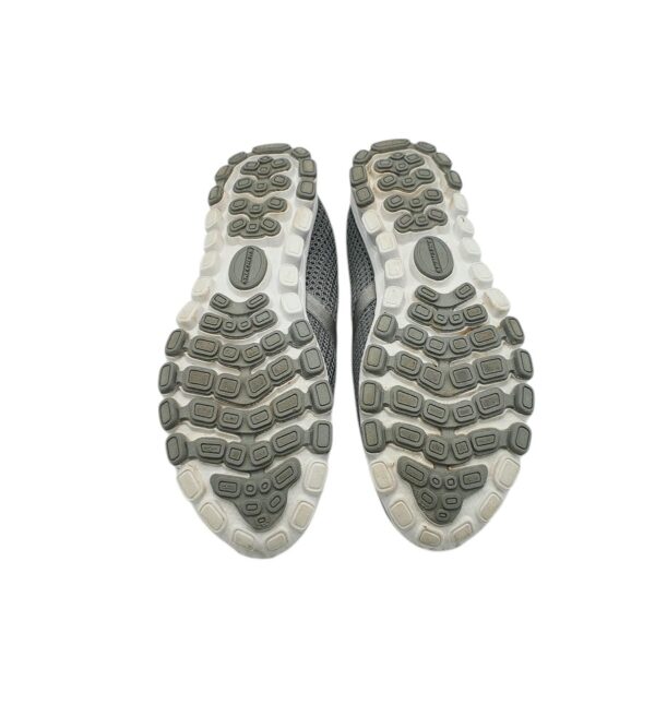 Espadrile dama Skechers 38, material textil, gri - imagine 4