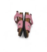 Sandale copii Birkenstock 30, imitatie de piele, roz - imagine 4