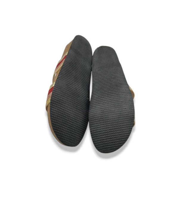 Saboti dama Bonova 40, material textil, imitatie de piele, multicolor - imagine 5