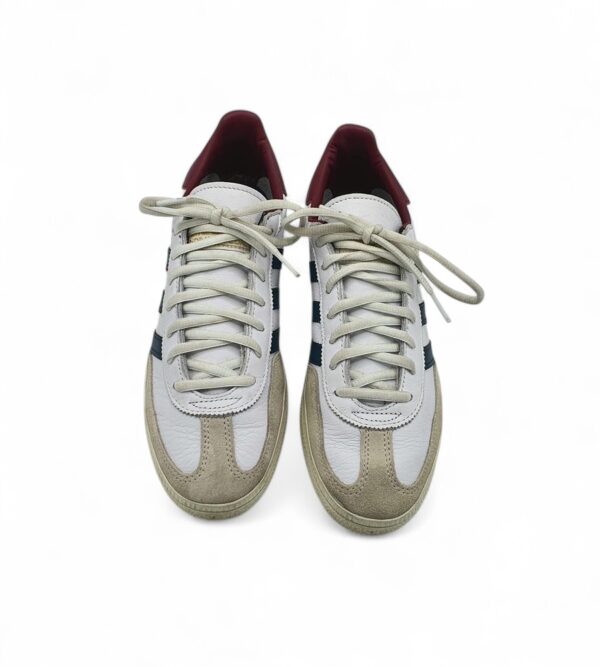 Adidasi dama Adidas 38 piele, piele intoarsa , alb gri - imagine 3