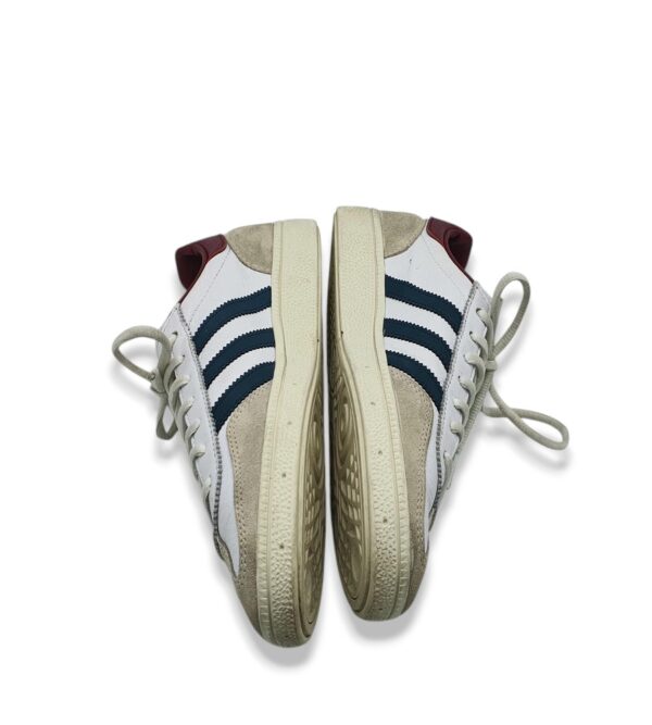 Adidasi dama Adidas 38 piele, piele intoarsa , alb gri - imagine 4