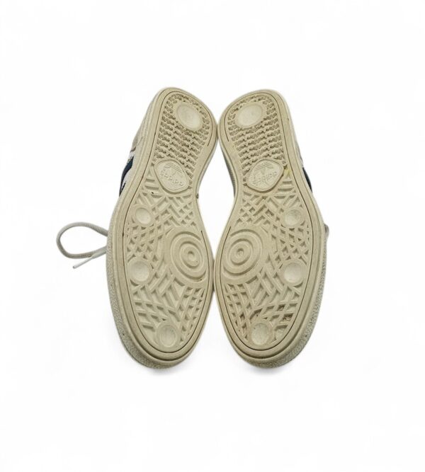 Adidasi dama Adidas 38 piele, piele intoarsa , alb gri - imagine 5