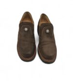 Pantofi dama Schapuro 39, piele, maro - imagine 3