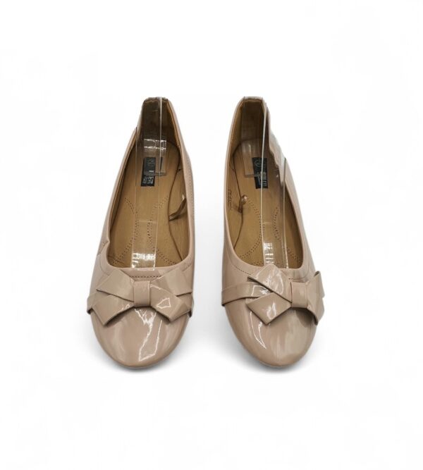Balerini dama Desire 40, imitatie de piele, nude - imagine 3
