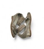 Sandale dama Piazza 36 piele intoarsa, gri - imagine 4