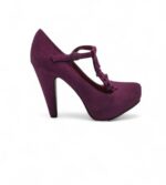 Pantofi dama New Look 38, material textil, mov