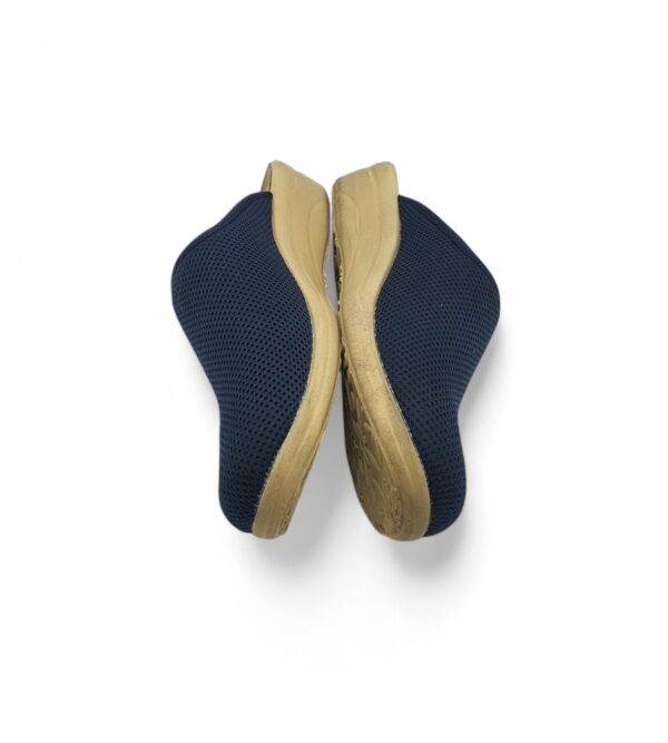 Saboti dama Fly Flot 39 material textil, bleumarin - imagine 4
